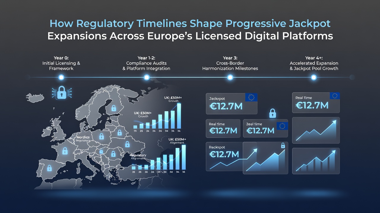 Regulatorische Zeitpläne beeinflussen Jackpot-Netzwerke in europäischen Online-Casinos
