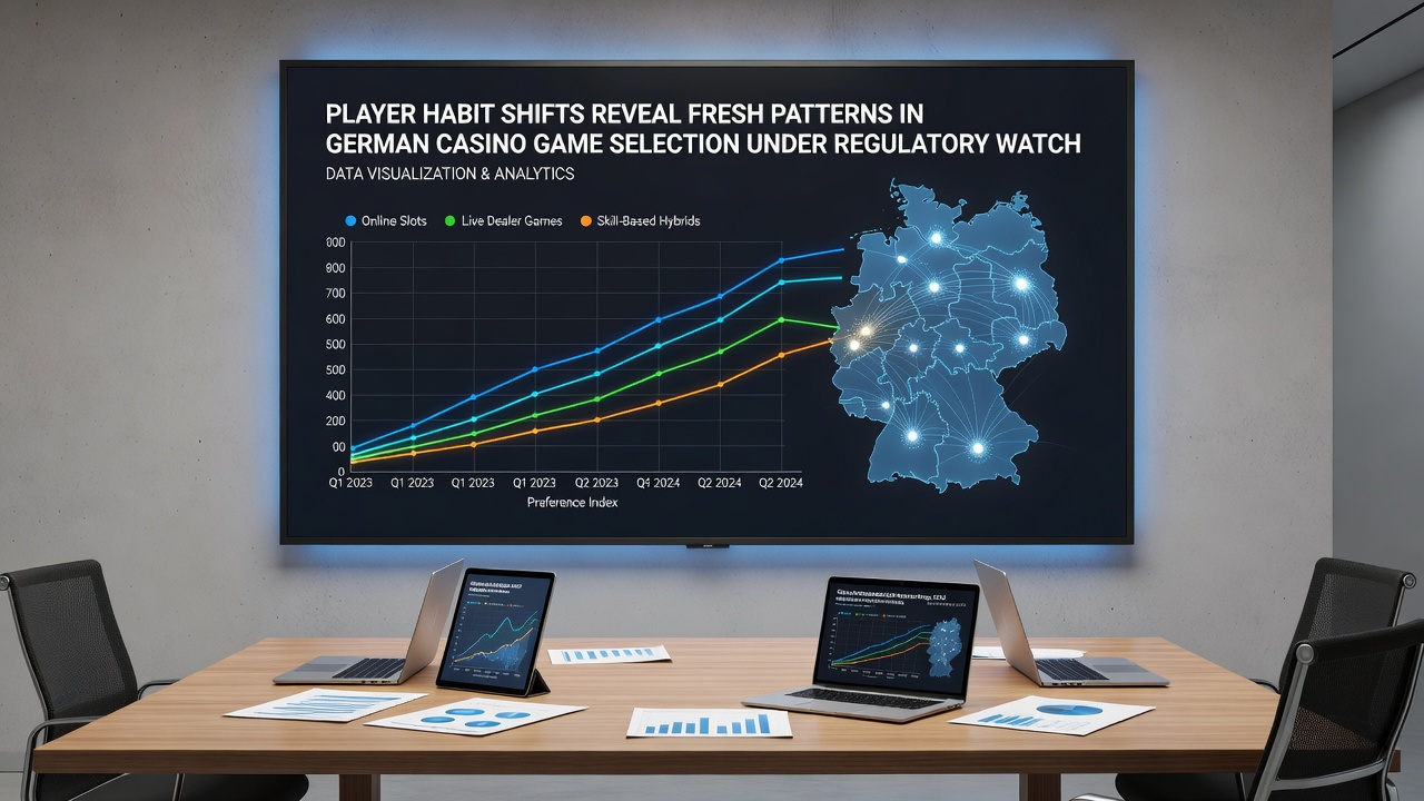 Statistische Auswertung der Spielauswahl unter deutscher Regulierung