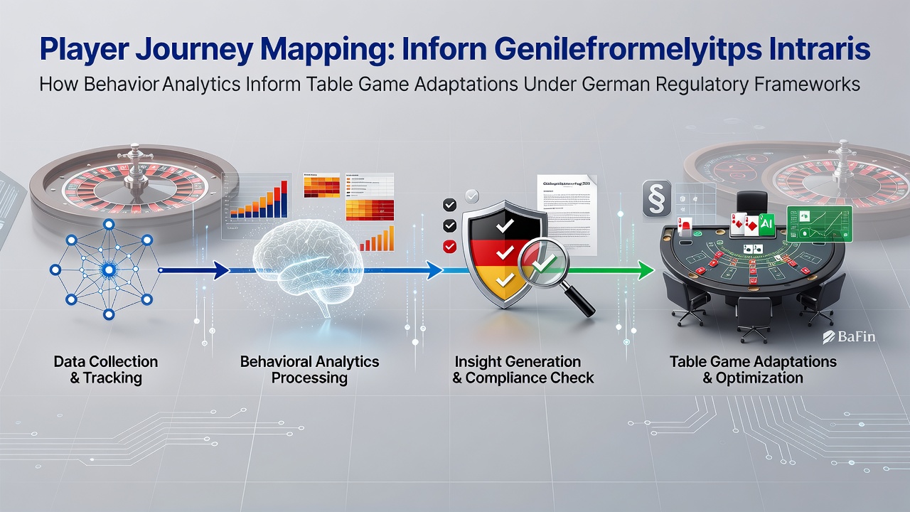 Visualisierung der Spielerreise in regulierten deutschen Online-Casinos mit Fokus auf Tischspiele und Datenanalysen