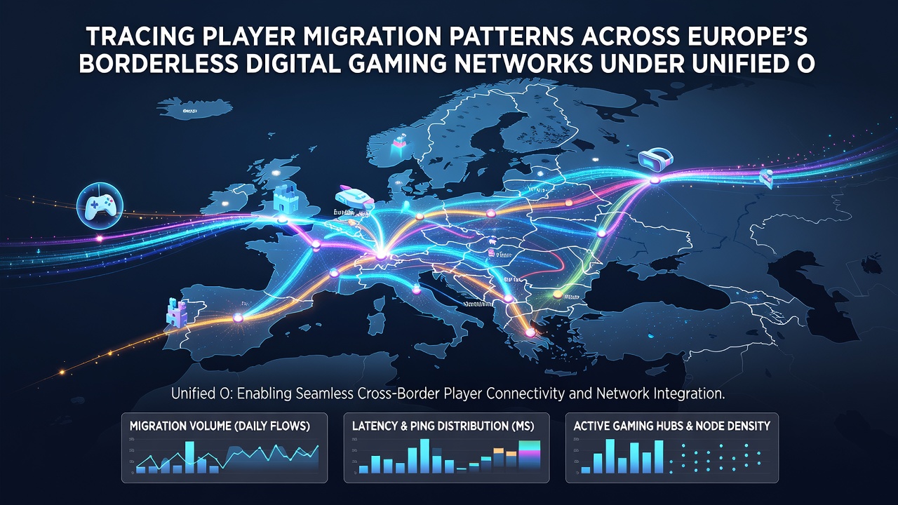 Diagramm mit Spielerflüssen zwischen europäischen Ländern und Zeitreihen-Daten