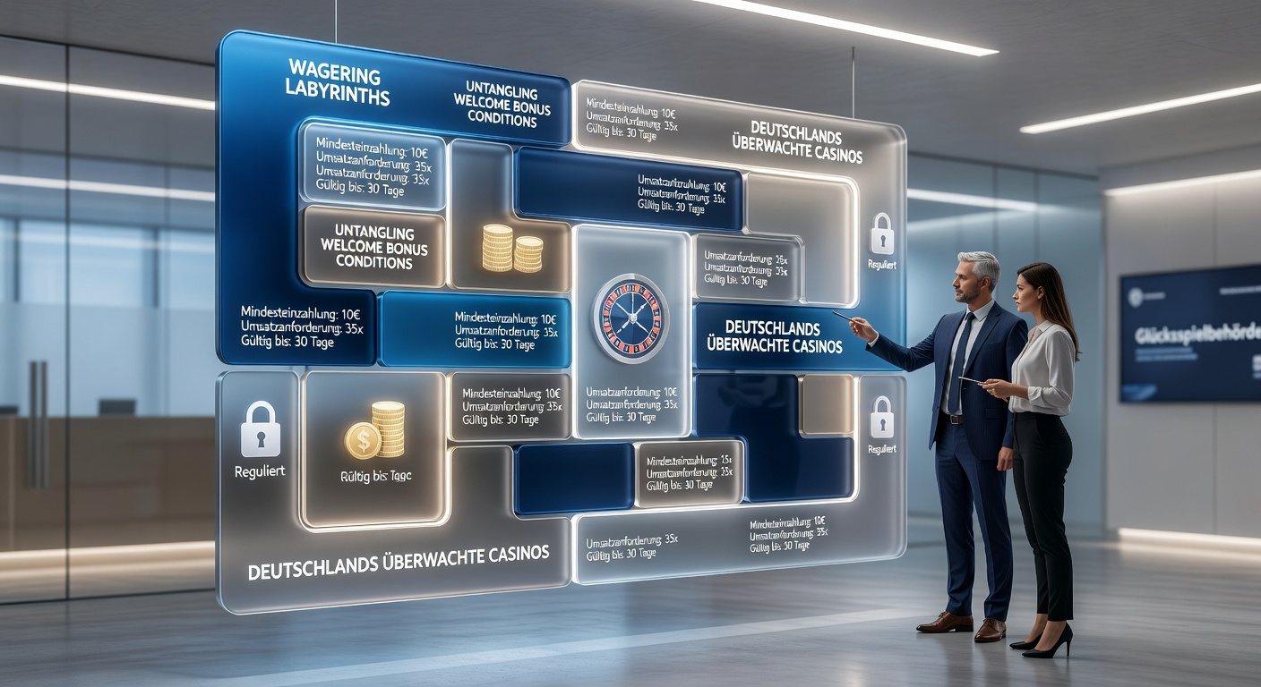 Ein verwinkeltes Labyrinth mit Münzen und Bonus-Symbolen, das die Komplexität von Wagering-Anforderungen symbolisiert